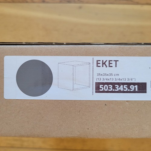 Ikea eket cabinet dark grey - cabinet,