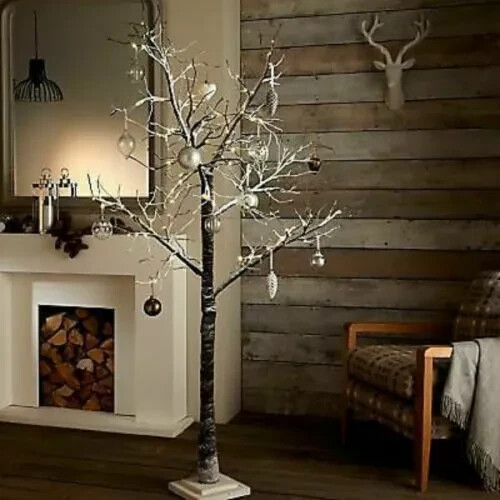 Christmas 5ft twig tree snow - 5ft,