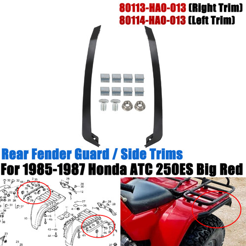 For 1985 honda - atc, 250es