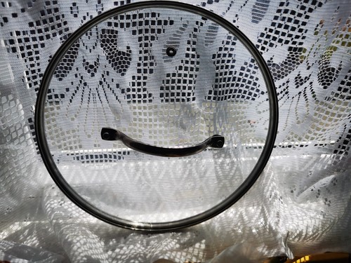 Stainless steel saucepan glass - steel,