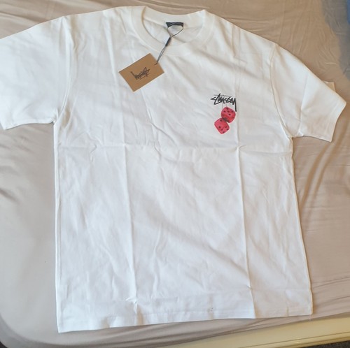Stussy men white shirt - men's, t-shirt