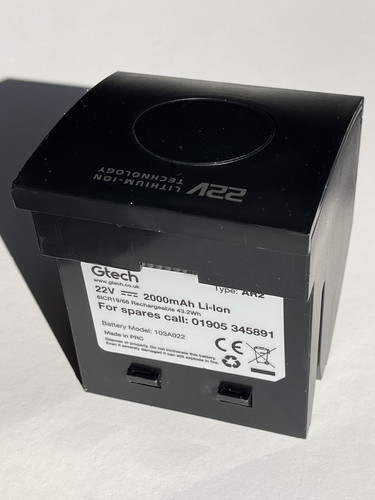 Used gtech 22v battery for - battery,