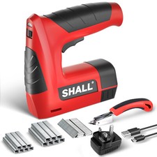 Cordless Staple Gun,3 in 1 Electric Brad Nailer/Stapler,with 2500 Staples UK