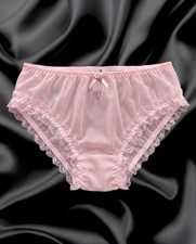 Baby Pink Sissy Sheer Nylon