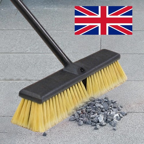 Stiff outdoor garden broom - outdoor,