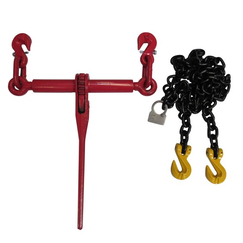 Lever ratchet chain loadbinder - chain,