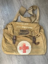 Rare Authentic Original WW2 British Army dressing bag 1940 Dunkirk Evacuation.