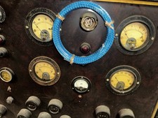 1 meter vintage Klangfilm Siemens  cotton  hook up Wire Copper  1952