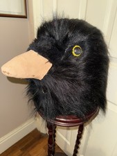 VINTAGE PANTOMIME CROW HEAD