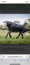 Horseware Rambo Supreme 1680D Turnout Rug 0g Light, Detachable Neck, 5’0”