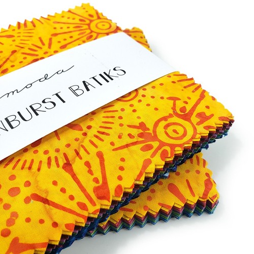 Moda sunburst batiks charm - moda,