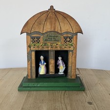 RARE VINTAGE CHAD VALLEY KENDELLA WEATHER HOUSE BAROMETER-UMBRELLA ADVERTISING