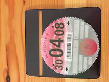 VW GOLF TAX DISC HOLDER PERMIT LICENSE HOLDER SINGLE BLACK