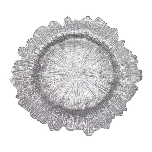 Glass charger plates 33cm - plates,