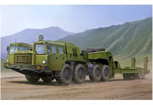 Model kit soviet maz 7410 - kit, maz-7410
