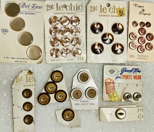 Lot vintage new on card - of,