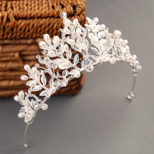 Handmade pearl crystal - handmade, crown