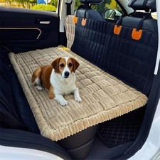 Washable Plaid Dog Bed Multi-Purpose Flannel Dog Covers Dog Car Seat Cover