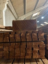 Wood 99x47mm timber 4" x 2" 4 Pack C16 Eased Edge Treated Timber 2.4m Garden 