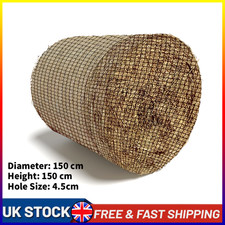 Large Round Bale Net Field Haynet 1.77" Holes horses Slower Feeding 5ft diam UK