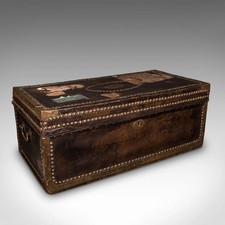 Antique Etonian Steamer Trunk