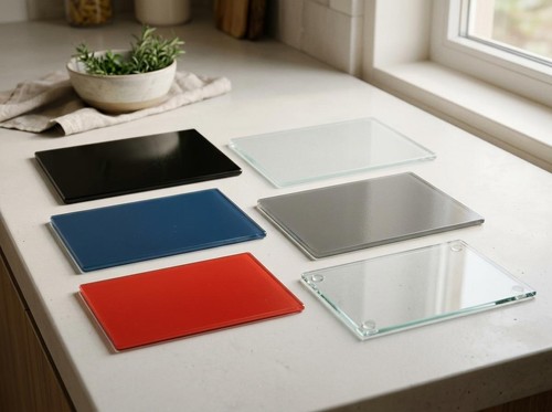 Rectangle glass chopping - glass,
