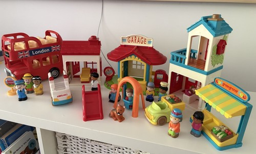 Elc happyland village bundle - happyland,