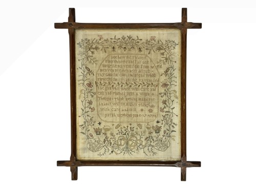 Georgian sampler sarah - sampler, by