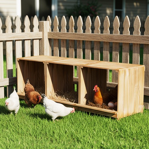 Chicken nesting boxes - chicken,