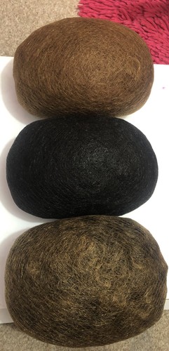 Large hair padding chignon - x3,