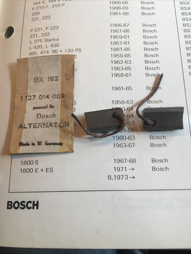 One carbon brush set