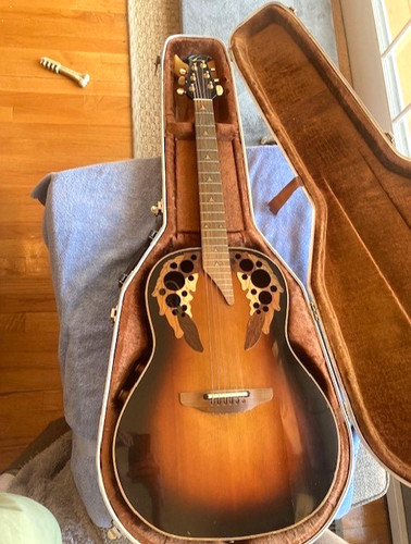 Ovation elite 1983 guitar - ovation, in