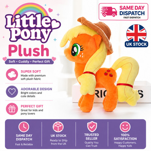 Little pony plush - my,