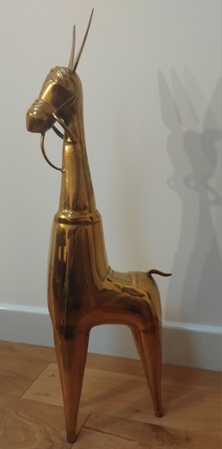 Vintage 83cm tall - tall, brass