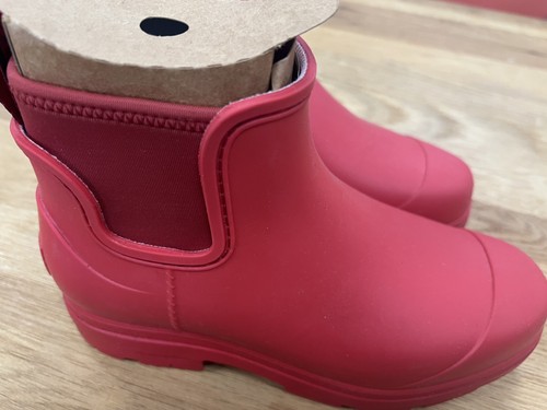 Red ugg droplet chelsea - red,