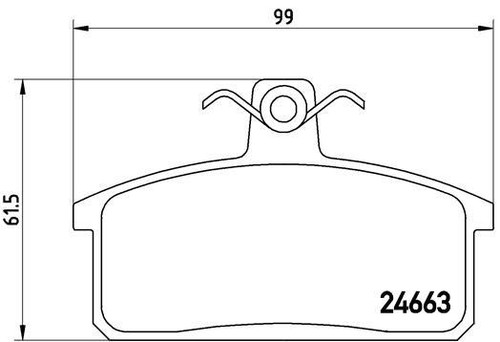 Brake pad set - brake, disc