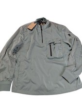 BELSTAFF Men's Steel Green  Ramp Jacket 1/2 Zip Pullover Size XL NWT