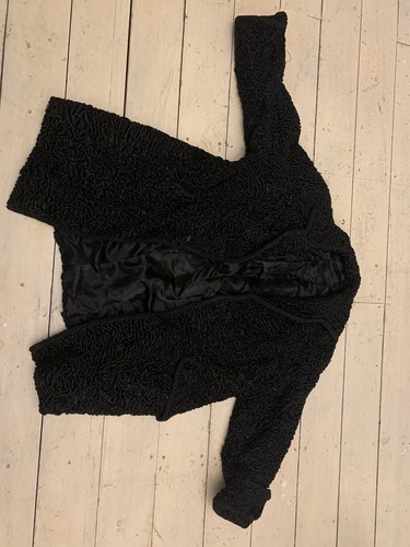1950s vintage black persian - vintage,