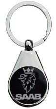 SAAB BLACK LOGO CHROME