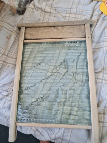 Antique wooden and glass - antique,