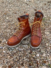 Red Wing boots moc toe 877 UK size 9