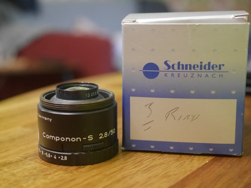 Schneider componon 50mm 8 - schneider, f2.8