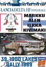 DECAL LANCIA DELTA INTEGRALE M.ALEN 1000 LAKES R.1989 DnF (06)