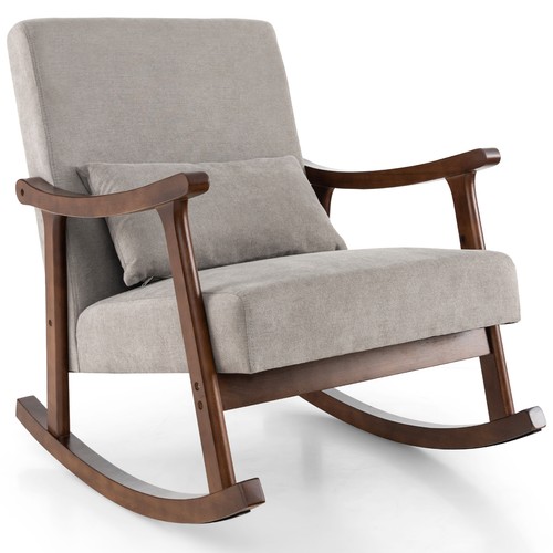 Costway nursery rocking accent - costway,