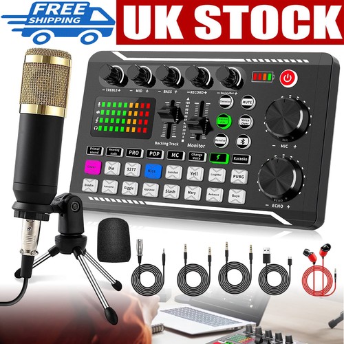 Microphone set home studio - microphone,