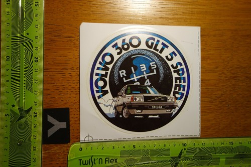 Old sticker automotive - sticker,
