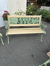Garden Bench Wrought Iron
