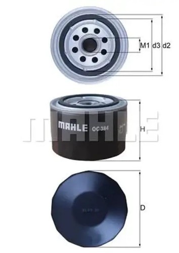 Oil filter spin oc - filter,