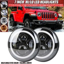 Pair 7" Motorcycle Headlight