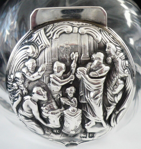 Large antique sterling - large, silver